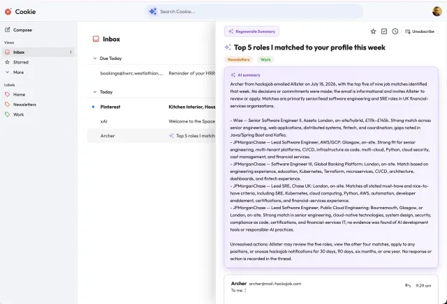 Cookie screenshot 1